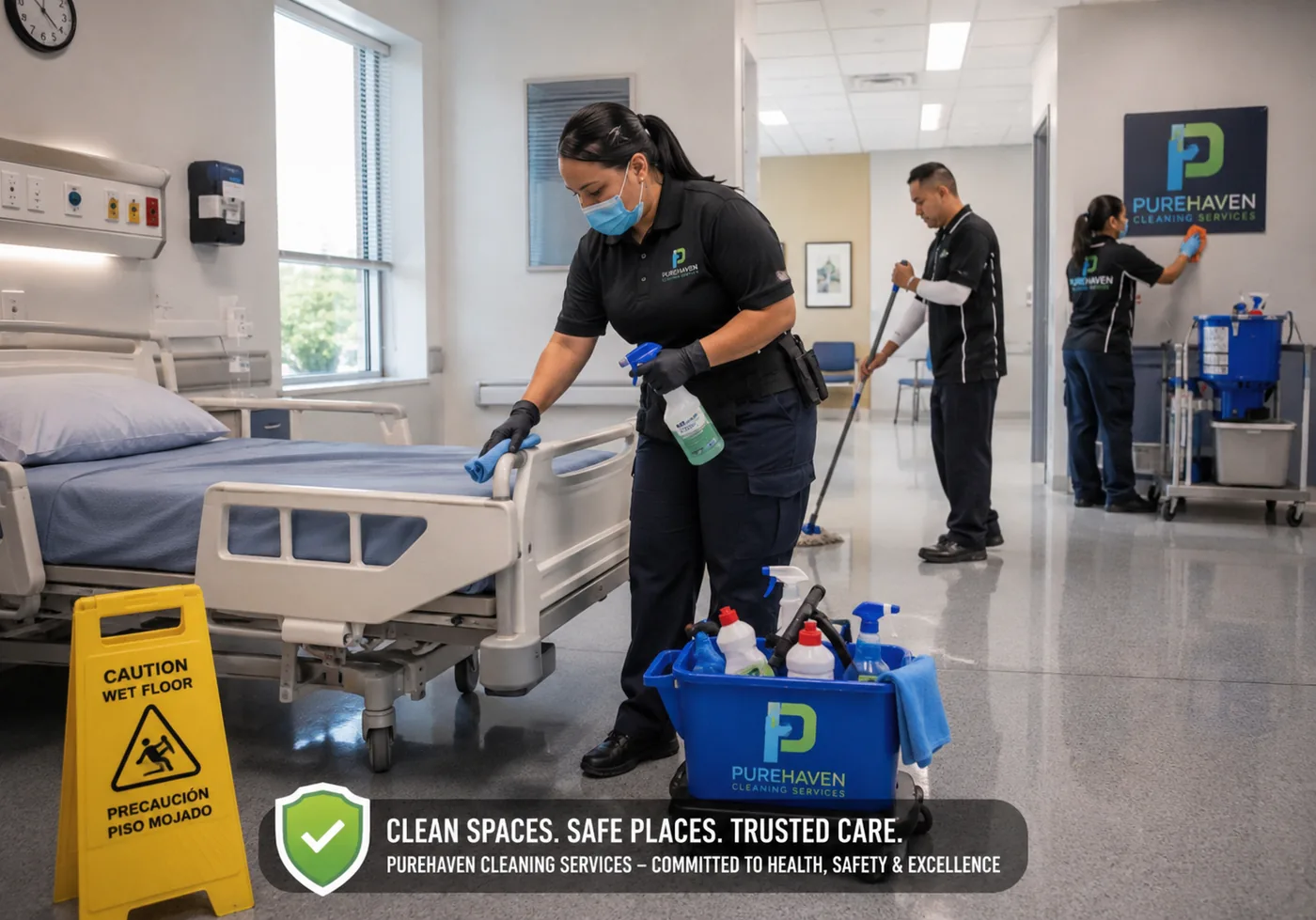 Healthcare cleaning
